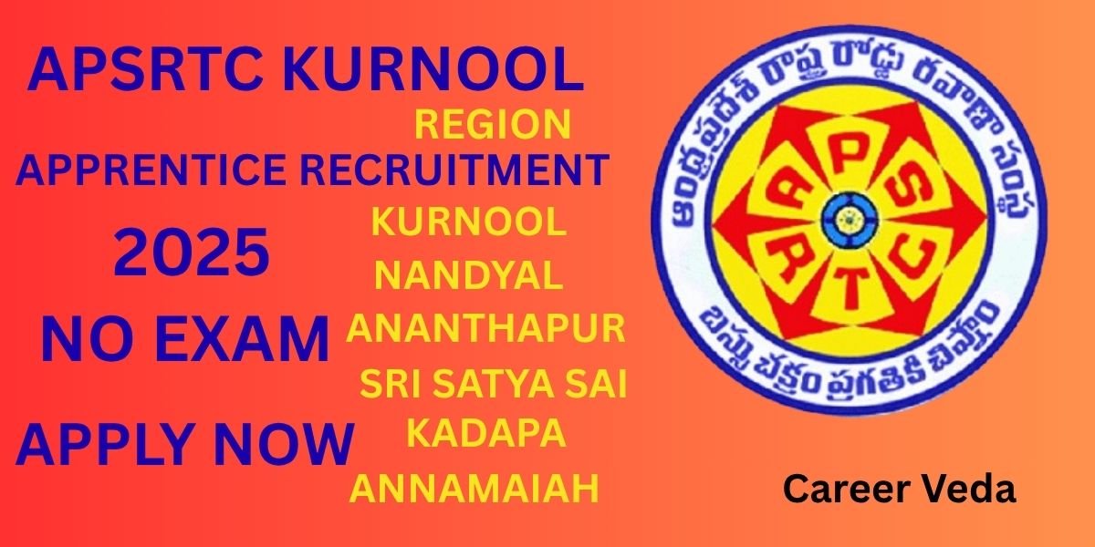 APSRTC Kurnool Apprentice Recruitment 2025